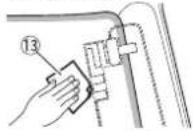 KENWOOD DDX9016S - When installing the antenna cable inside a front pillar that contains an air bag - 4