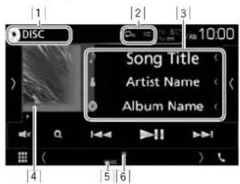1 DISC 2 3 AN 10:00 Song Title Artist Name Album Name 4 5 6