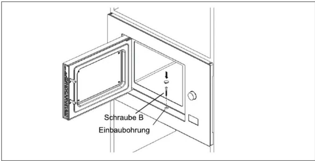 Schraube B Einbaubohrung