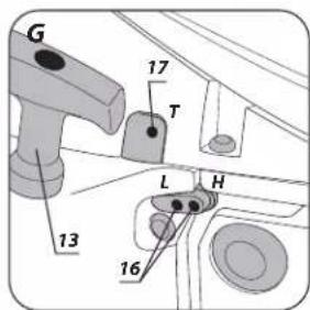 G 17 T L H 13 16