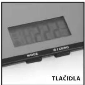 MODE Φ/ZERO TLAČIDLA