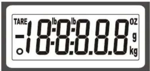 TARE -18:0:0.0.0 oz g kg 18:0:0.0.0