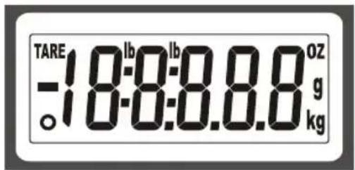 TARE -18:0:0.0.0 oz g kg 18:0:0.0.0