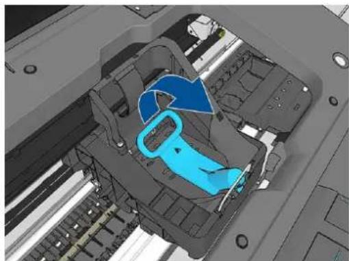 HP DesignJet Z5600PS - Herausnehmen eines Druckkopfs - 5