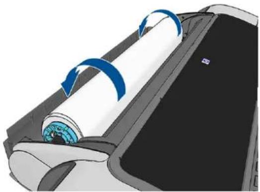 HP DesignJet Z5600PS - Das Papier hat sich gestaut - 6