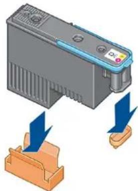 HP DesignJet Z2600PS - Einsetzen eines Druckkopfs - 2