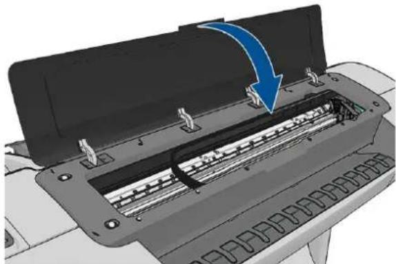 HP DesignJet Z2600PS - Reinigen des Tropfendetektors - 6