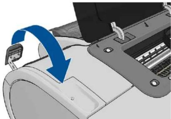 HP DesignJet Z2600PS - Das Papier hat sich gestaut - 8