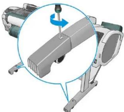 HP DesignJet Z2600PS - Transportieren und Lagern des Druckers - 1