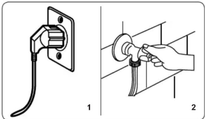 OK OWM 7112 C - Waschmittel in das Gerät füllen - 1