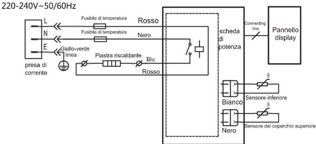 MIDEA MB-FS5077 - Schema di principio del circuito - 1