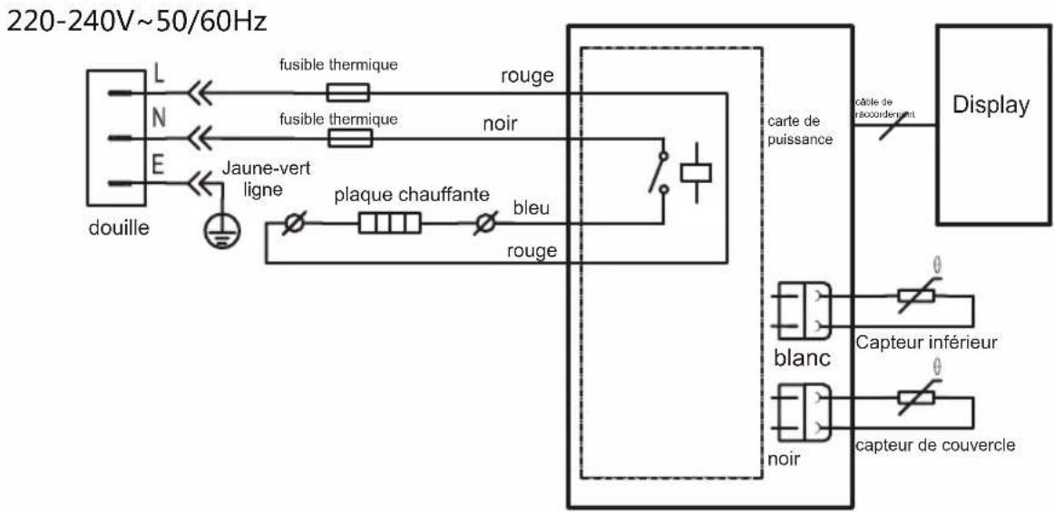 MIDEA MB-FS5077 - schéma de circuit - 1