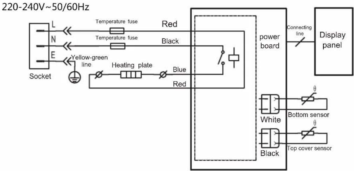 MIDEA MB-FS5077 - Circuit Principle Diagram - 1