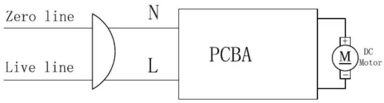 MIDEA MJ-BH6001W - DIAGRAMMA DEL CIRCUITO - 1