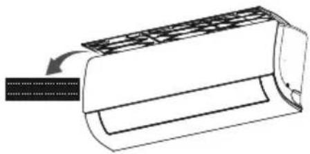 Arçelik 09560 HP - Reinigen des 3M-Filters (optional) - 2