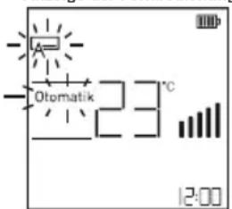 A Otomatik 23 °C 12:00