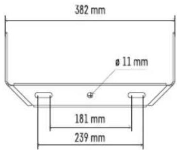 382 mm ø 11 mm 181 mm 239 mm