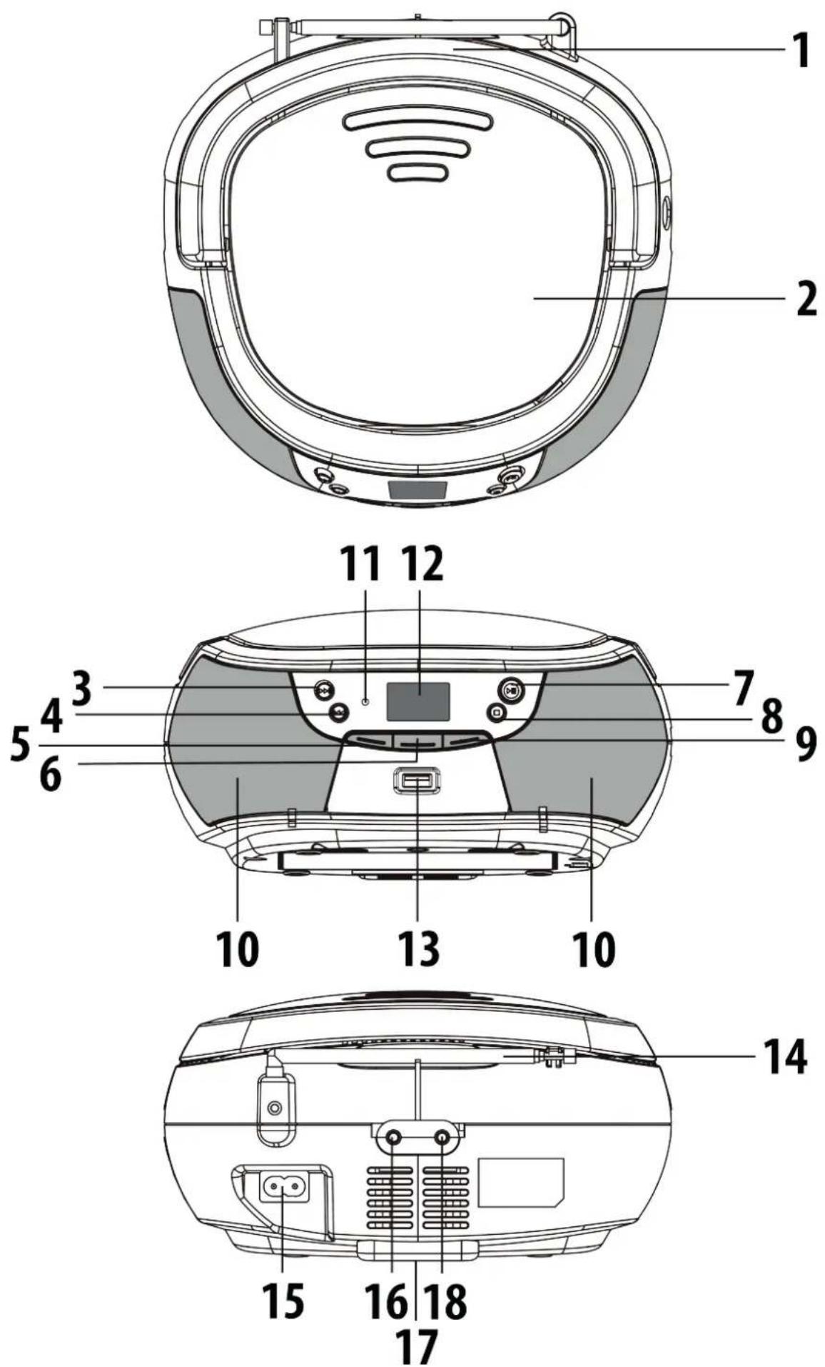 GoGen Déčko přehrávač - GEFAHR - 2