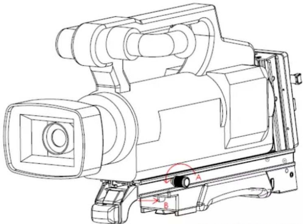 DataVideo SLD-1 - Quick Camera Removal - 1