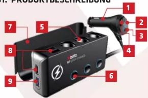 Xblitz R7 Quick Charge - VERWENDUNGSZWECK DES PRODUKTS - 1