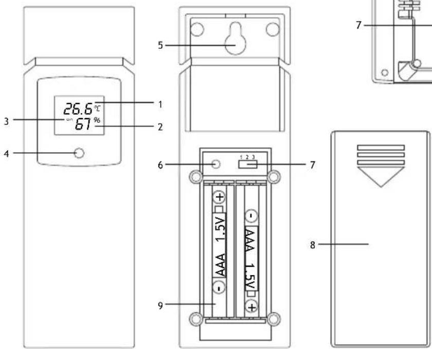 26.6°C 67% 1 2 3 4 5 6 7 8 9 AAA 1.5V AAA 1.5V + -
