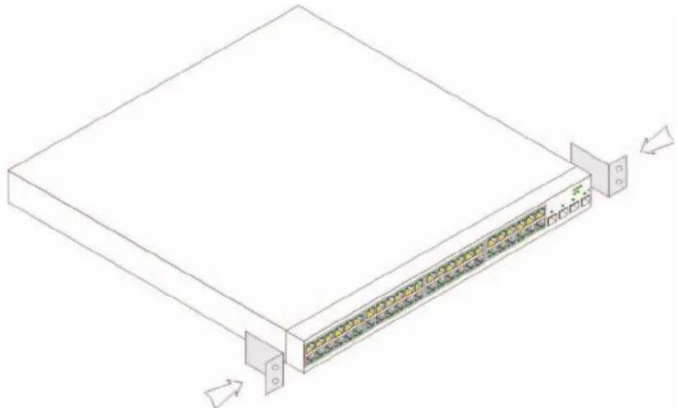 DELL PowerConnect 5448 - Εγκατάσταση συσκευής σε ράφι - 1