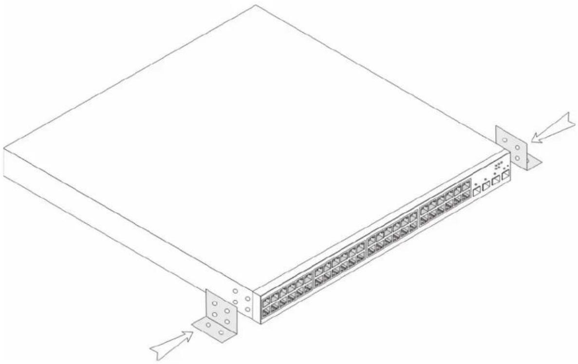DELL PowerConnect 5448 - Duvara takma - 1