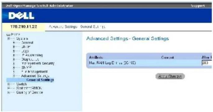 DELL PowerConnect 3424P - Konfigurieren allgemeiner Einstellungen - 1