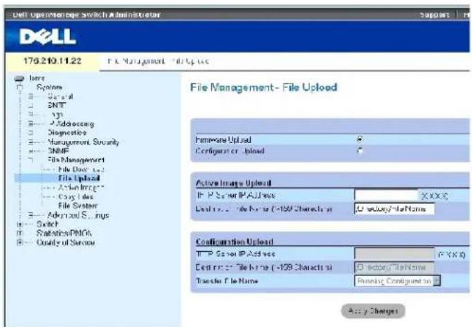 DELL PowerConnect 3424P - Hochladen von Dateien - 1