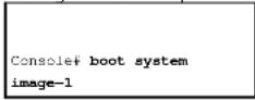 DELL PowerConnect 3424P - Verwalten der aktiven Image-Datei mit Hilfe der CLI-Befehle - 1
