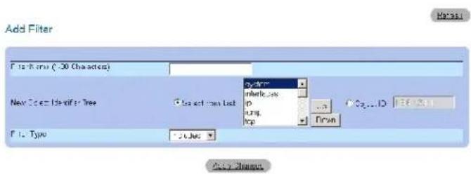 Add Filter F1: Kany (-30 Characters) New Object Identifier Tree F1: Type Sydrite mflele.cas ip jung. top ...3 C22...ID 136.241 Drawn Add Submarue