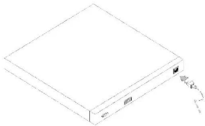 DELL PowerConnect 3424P - Gleichstromnetzteil - 1