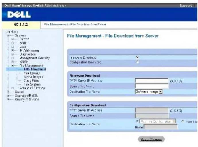 DELL PowerConnect 3424P - Herunterladen von Dateien - 1