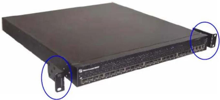 DELL PowerConnect 8024F - Montage in einem Rack - 2