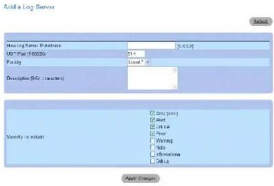 DELL PowerConnect 5324 - Definieren eines neuen Servers: - 1