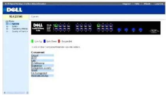 DELL PowerConnect 5324 - Konfigurieren von Systeminformationen: - 1