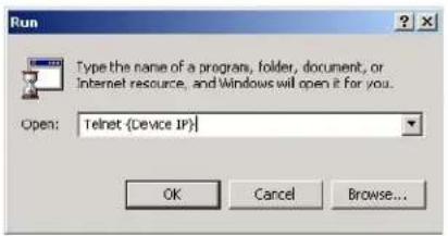 DELL PowerConnect 3348 - So starten Sie eine Telnet-Sitzung: - 1