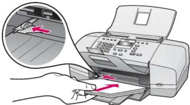 HP Officejet 4350 All-in-One - Einlegen von Papier - 1