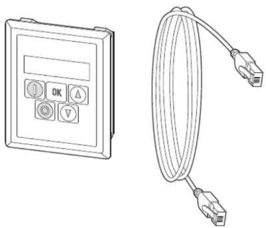 EATON PowerXL DE1 - Externe Bedieneinheit DX-KEY-LED - 1