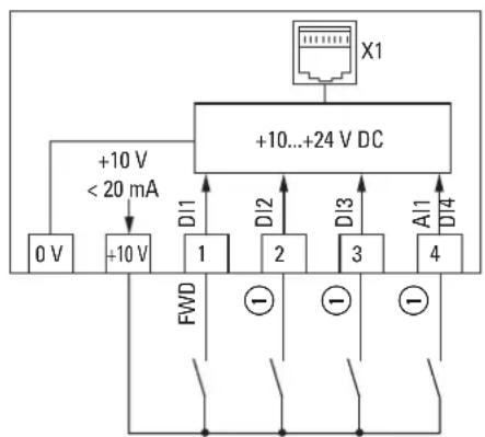 EATON PowerXL DE1 - Digitale Eingänge - 1
