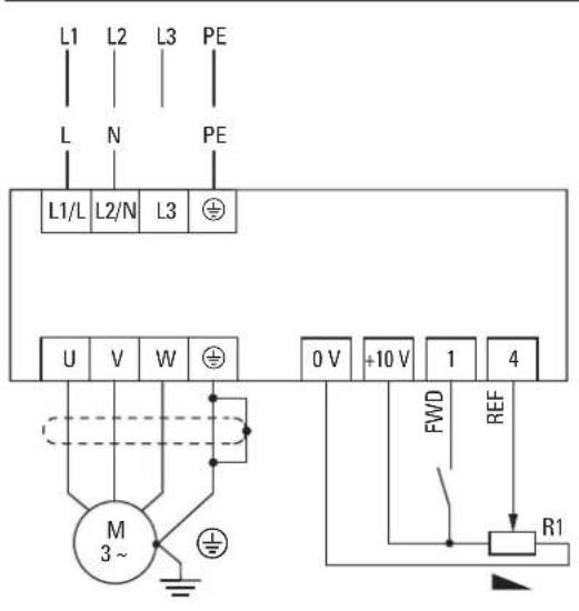 EATON PowerXL DE1 - Inbetriebnahme mit Werkseinstellung - 1