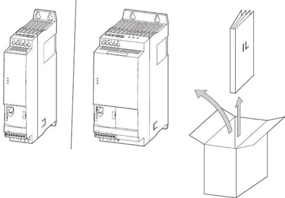 EATON PowerXL DE1 - Überprüfen der Lieferung - 2