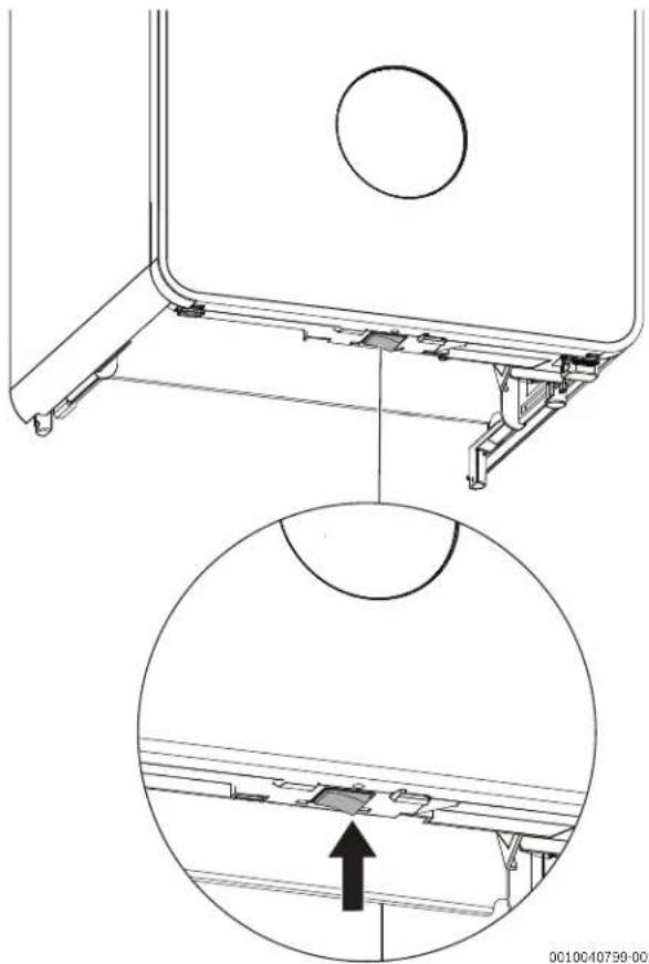 BOSCH Condens 9800i W - Gerät ein-/ausschalten - 1