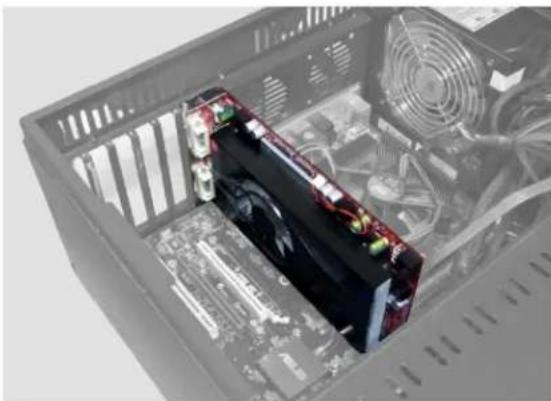 Smart-AVI VW-04XVDS - Hardware Installaon (PCI-E 4-port DVI Video Card) - 1