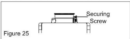 Securing Screw Figure 25