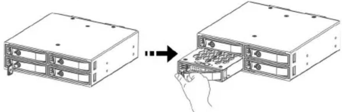 Icy Box IB-2242U2K - Drive installation - 1