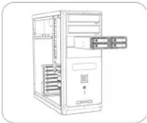 Icy Box IB-2242U2K - Hardware installation - 2