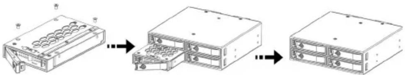 Icy Box IB-2242U2K - Laufwerksinstallation - 2