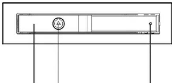 Icy Box IB-2217aStS - Frontblende und Rückseite - 1
