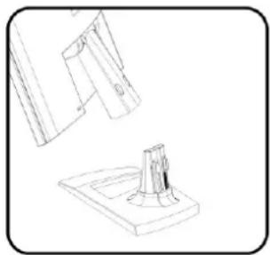 MEDION Akoya P53003 (MD 30999) - Mounting the Monitor Stand - 1